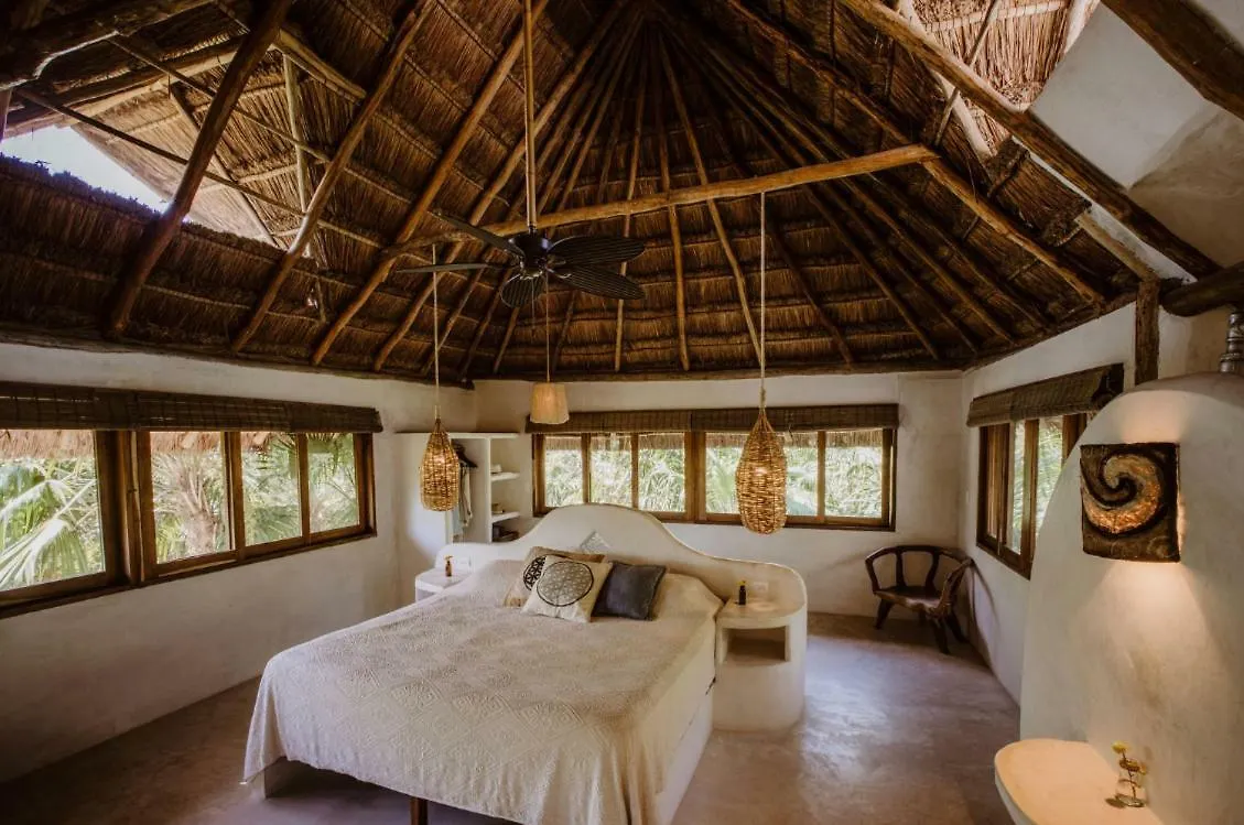 Beachfront Villa On Tulum Beach Hotel Zone Mexico